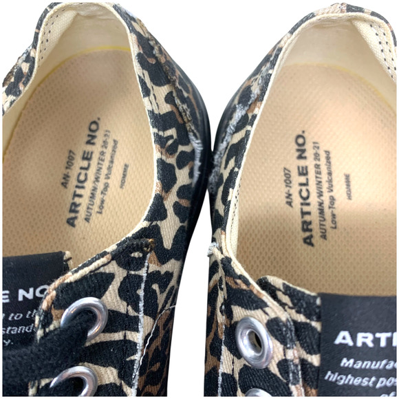 NEW Article No. Fashion Sneakers 1007 Low Top Vulcanized Leopard Print EU Sz 40 - Picture 8 of 11